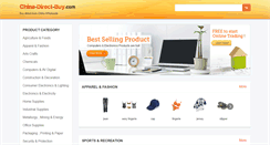 Desktop Screenshot of china-direct-buy.com